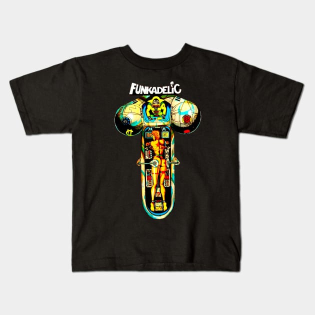 parliament funkadelic Kids T-Shirt by Jerry Racks